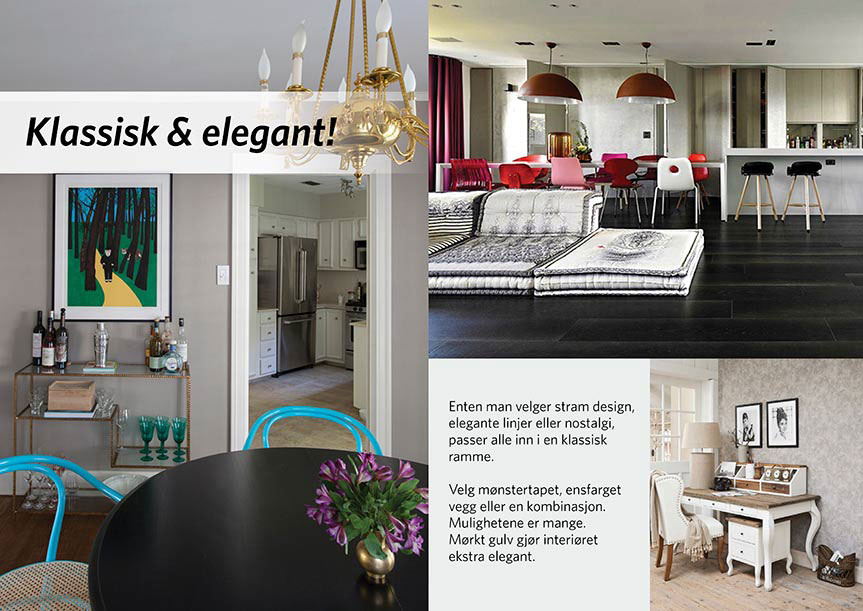 Interiørstil klassisk og elegant